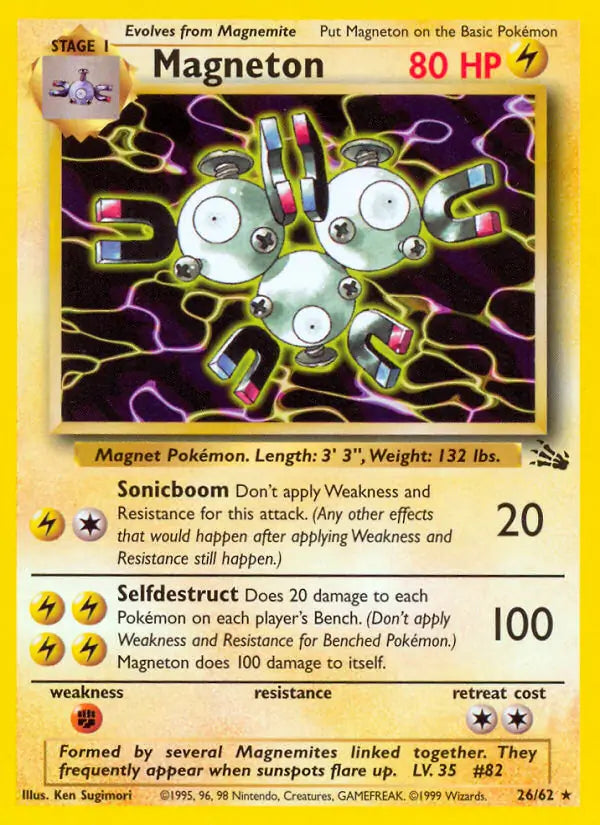 Magneton (26/62) [Fossil - Unlimited]