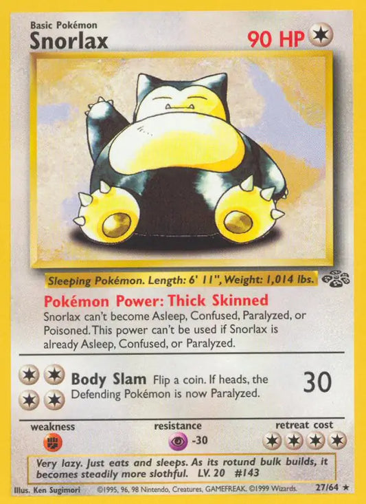 Snorlax (27/64) [Jungle - Unlimited]