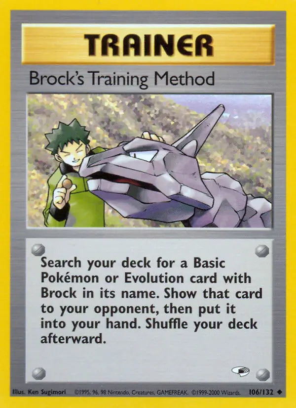 Brock's Training Method 106/132 Gym Heroes [Unlimited]
