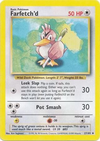 Farfetch'd (27/102) [Base Set - Unlimited]