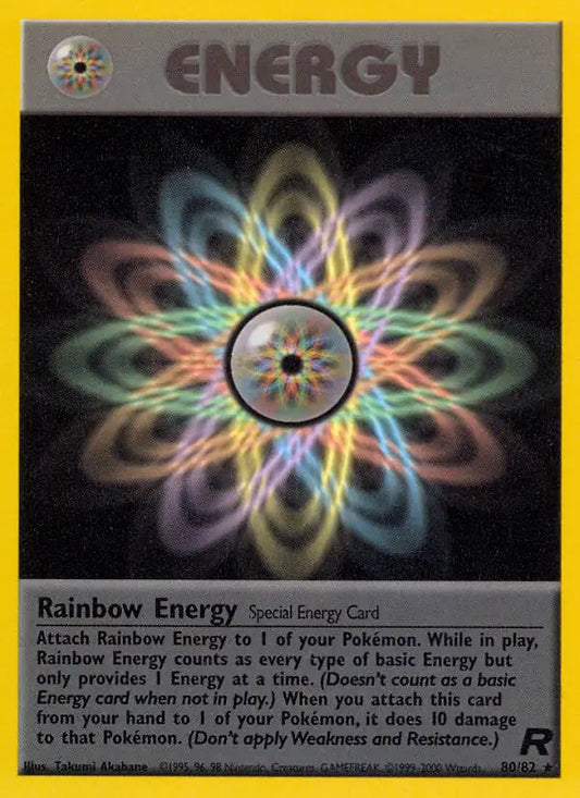 Rainbow Energy (80) 80/82 Team Rocket