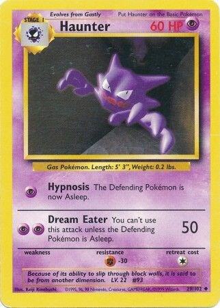 Haunter (29/102) [Base Set - Unlimited]