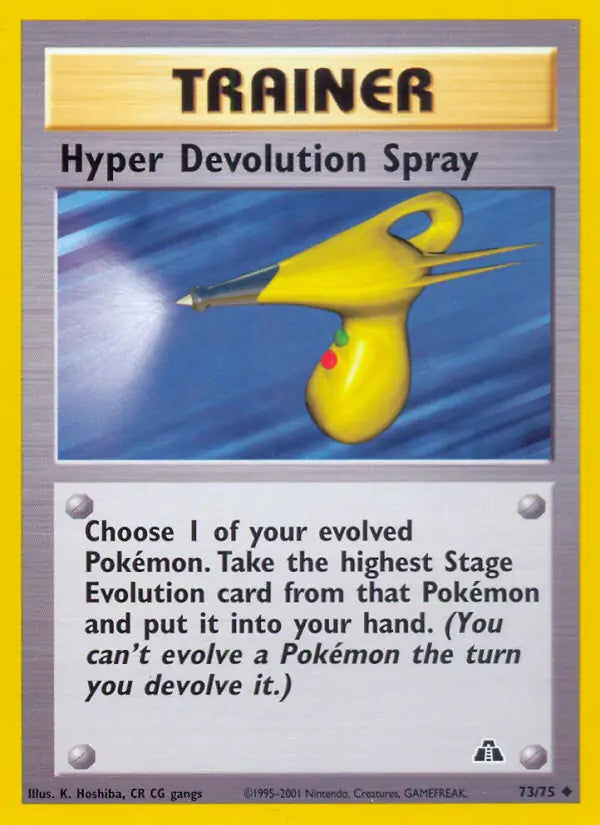 Hyper Devolution Spray 73/75 Neo Discovery [Unlimited]