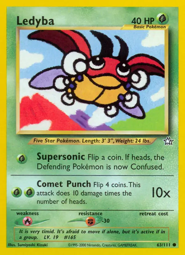 Ledyba 063/111 Neo Genesis [Unlimited]