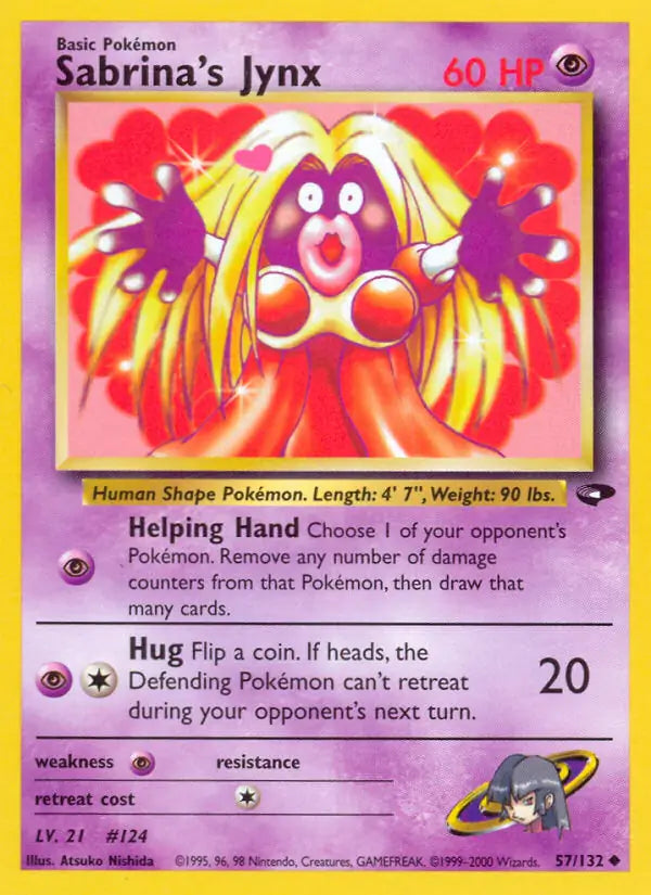 Sabrina's Jynx 057/132 Gym Challenge [Unlimited]