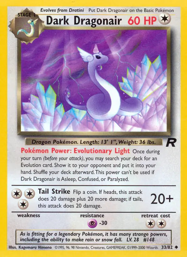 Dark Dragonair 33/82 Team Rocket