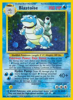 Blastoise 002/130 Base Set 2