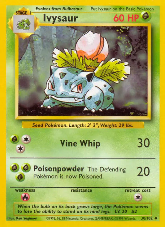 Ivysaur (30/102) [Base Set - Unlimited]