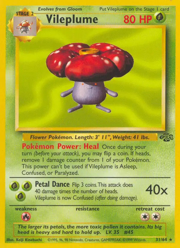 Vileplume (31/64) [Jungle - Unlimited]