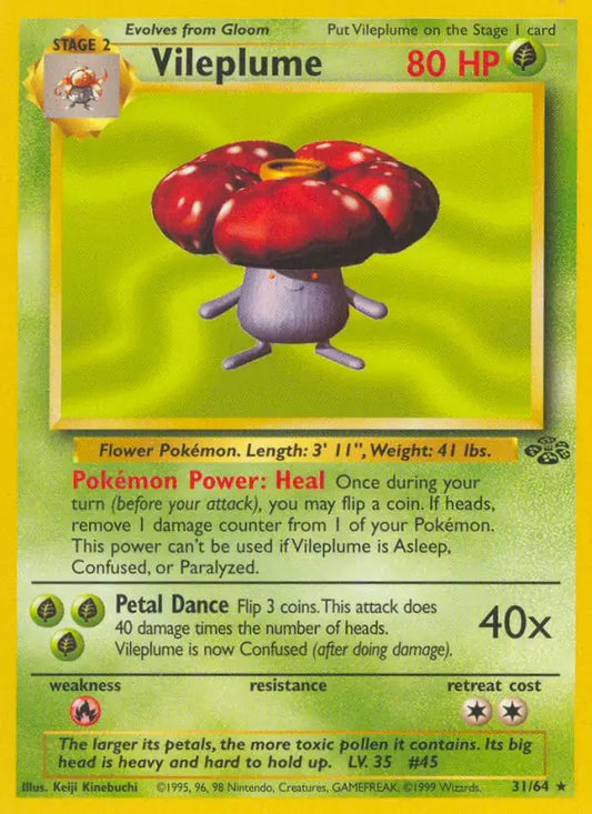 Vileplume (31/64) [Jungle - Unlimited]