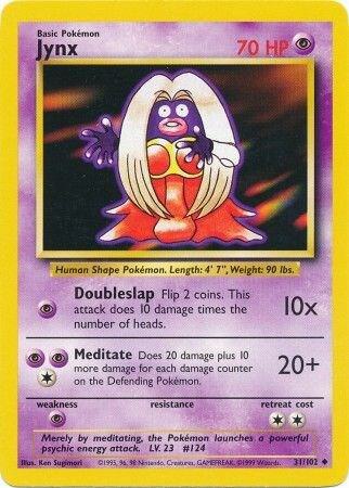 Jynx (31/102) [Base Set - Unlimited]
