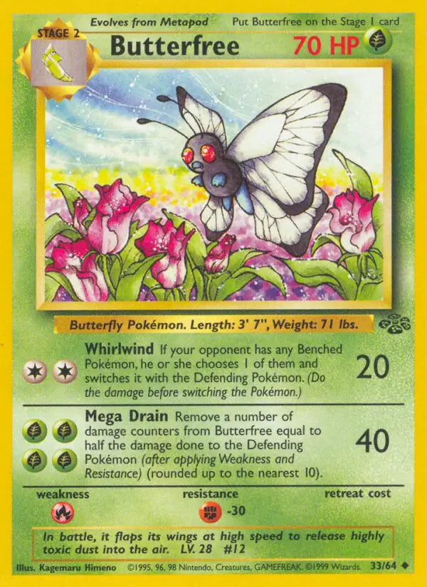 Butterfree (33/64) [Jungle - Unlimited]