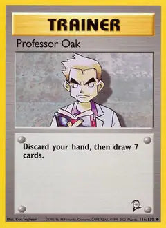 Imposter Professor Oak 102/130 Base Set 2