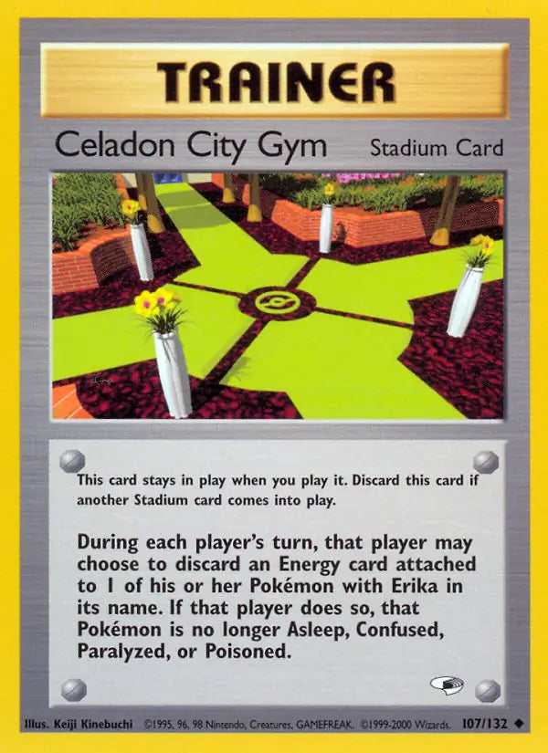 Celadon City Gym 107/132 Gym Heroes [Unlimited]