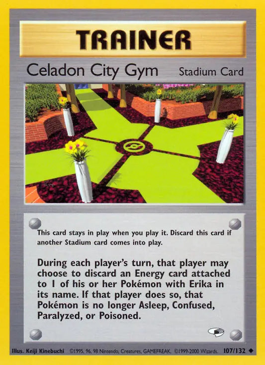 Celadon City Gym 107/132 Gym Heroes [Unlimited]