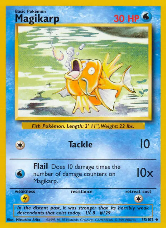 Magikarp (35/102) [Base Set - Unlimited]