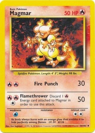 Magmar (36/102) [Base Set - Unlimited]