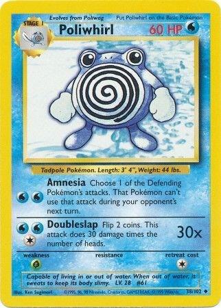 Poliwhirl (38/102) [Base Set - Unlimited]