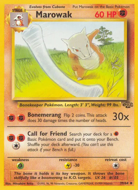 Marowak (39/64) [Jungle - Unlimited]