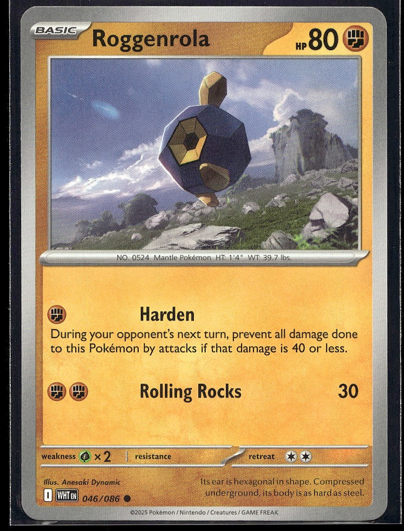 Roggenrola 046/086 SV: White Flare LP