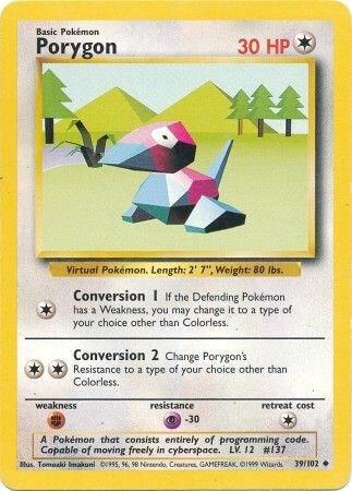 Porygon (39/102) [Base Set - Unlimited]