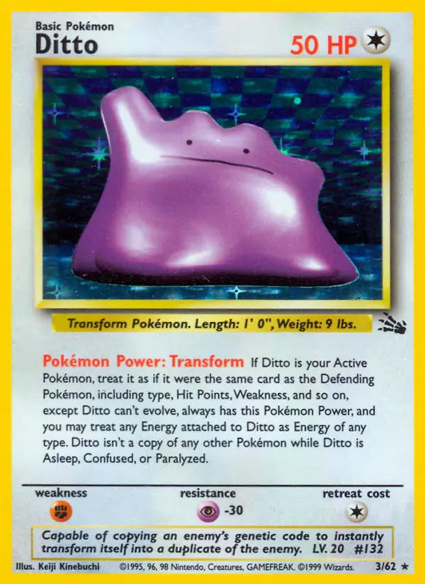 Ditto (3/62) [Fossil - Unlimited]