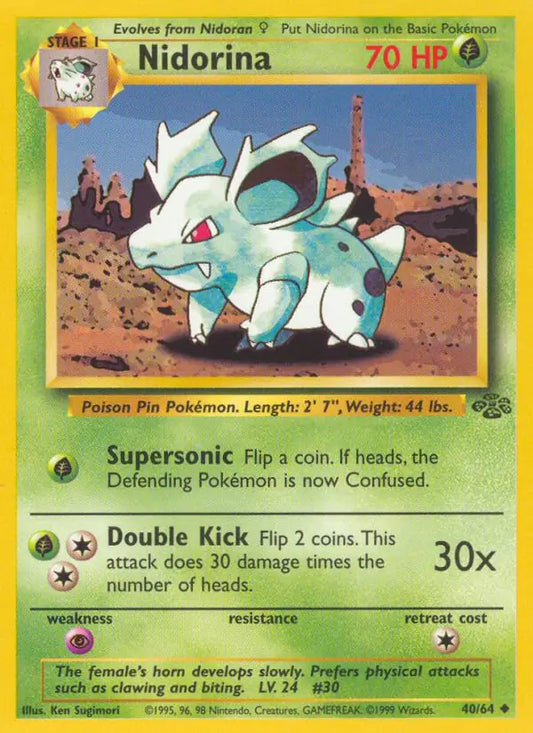 Nidorina (40/64) [Jungle - Unlimited]