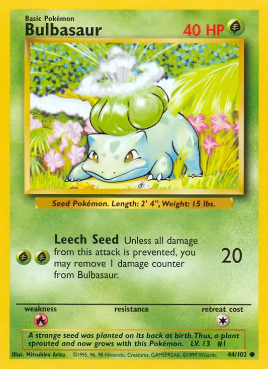 Bulbasaur (44/102) [Base Set - Unlimited]