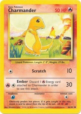 Charmander (46/102) [Base Set - Unlimited]