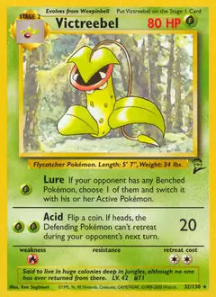 Victreebel 032/130 Base Set 2