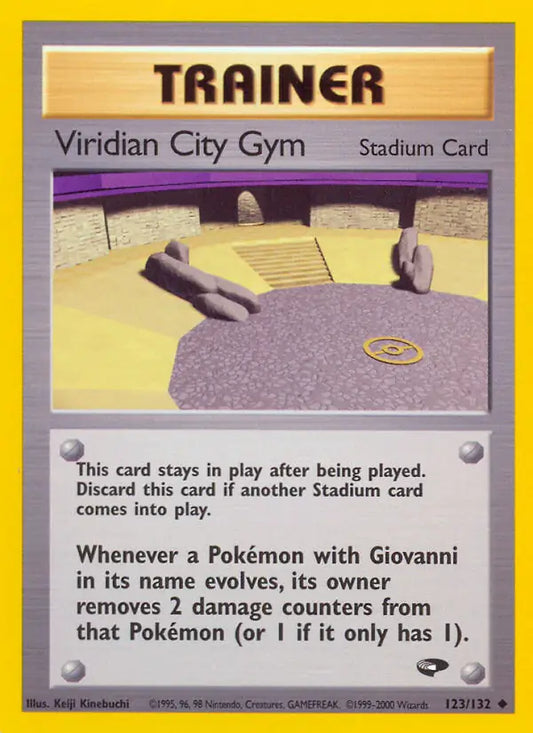 Viridian City Gym 123/132 Gym Challenge [Unlimited]