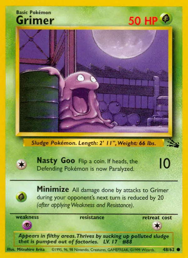 Grimer (48/62) [Fossil - Unlimited]