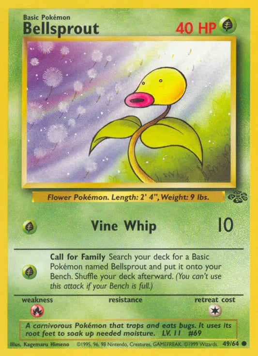 Bellsprout (49/64) [Jungle - Unlimited]