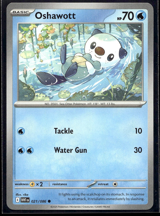 Oshawott 021/086 SV: White Flare LP