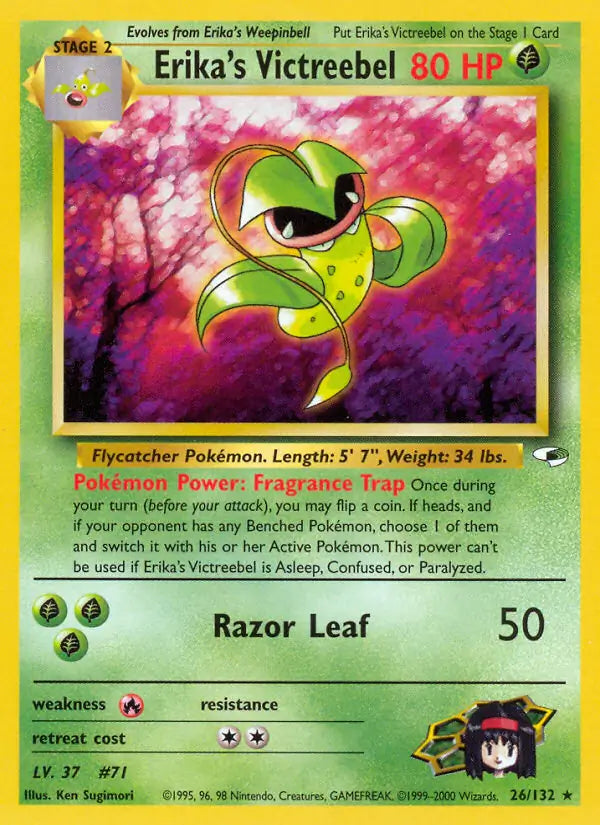 Erika's Victreebel 026/132 Gym Heroes [Unlimited]