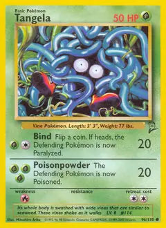 Tangela 096/130 Base Set 2