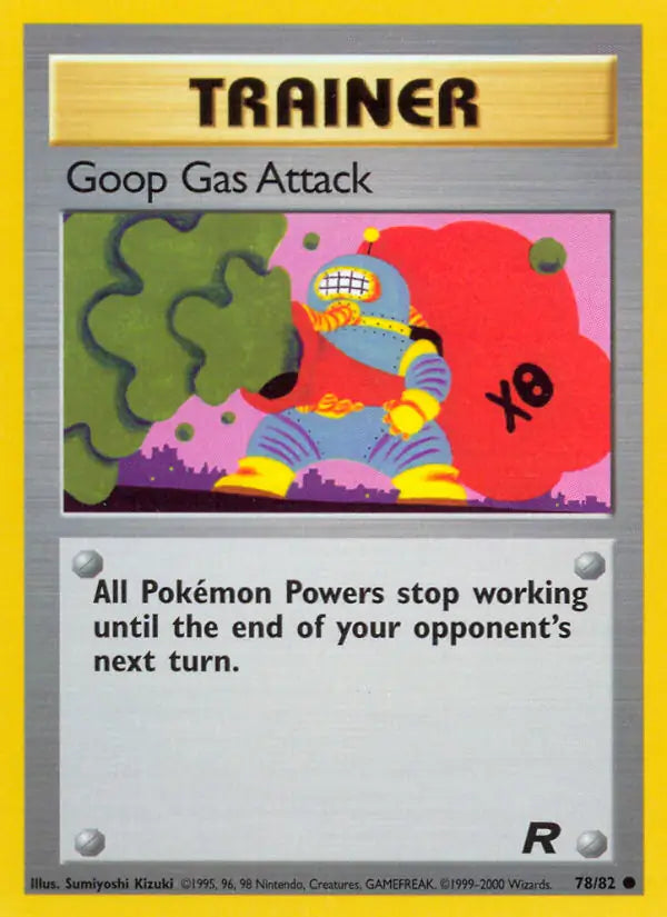 Goop Gas Attack 78/82 Team Rocket