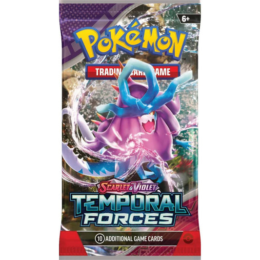 Pokémon TCG - SV5 Temporal Forces Sleeved Blister x144 – Ships in 20 Business Days