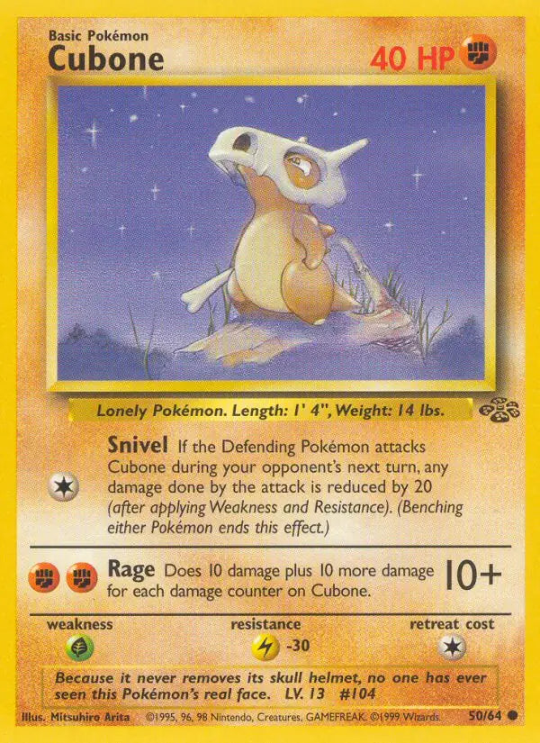 Cubone (50/64) [Jungle - Unlimited]
