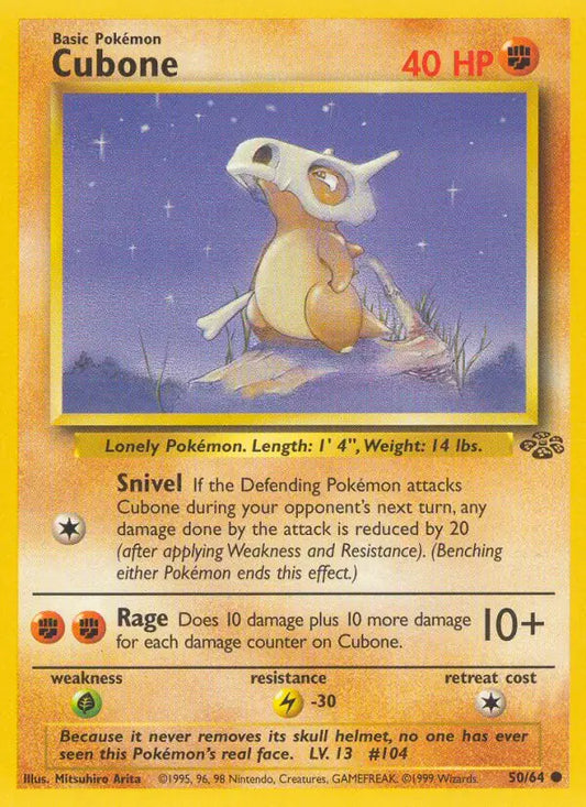 Cubone (50/64) [Jungle - Unlimited]