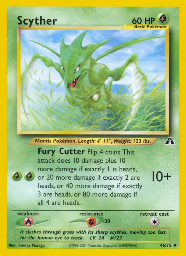 Scyther 46/75 Neo Discovery [Unlimited]