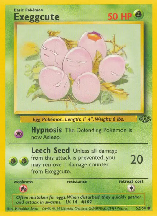 Exeggcute (52/64) [Jungle - Unlimited]