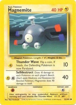 Magnemite (53/102) [Base Set - Unlimited]