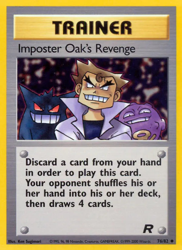 Imposter Oak's Revenge 76/82 Team Rocket