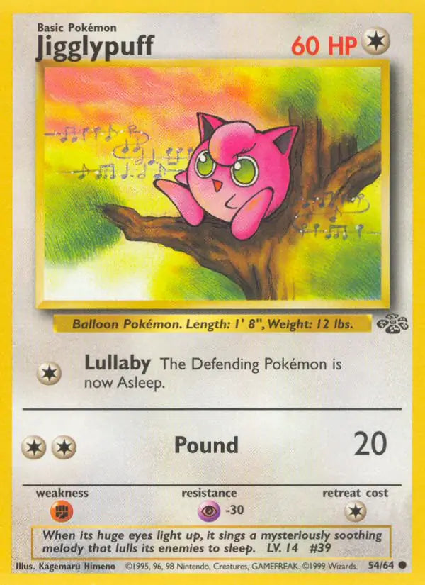 Jigglypuff (54/64) [Jungle - Unlimited]
