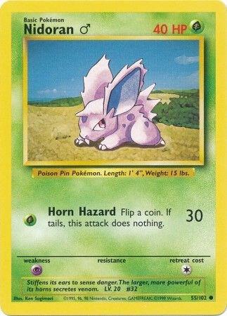 Nidoran (55/102) [Base Set - Unlimited]