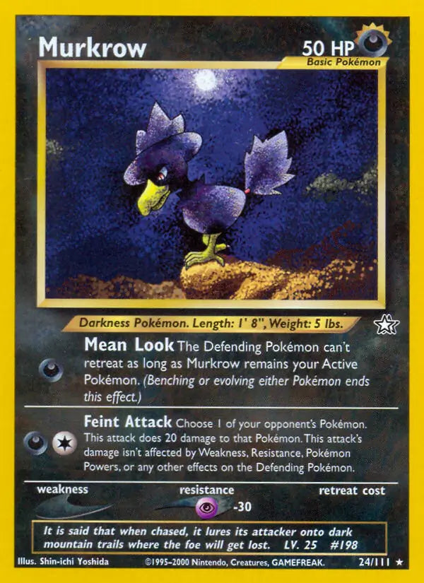 Murkrow 24/111 Neo Genesis [Unlimited]