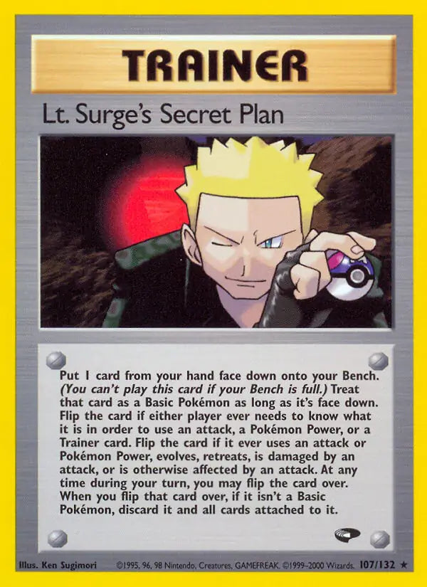 Lt. Surge's Secret Plan 107/132 Gym Challenge [Unlimited]