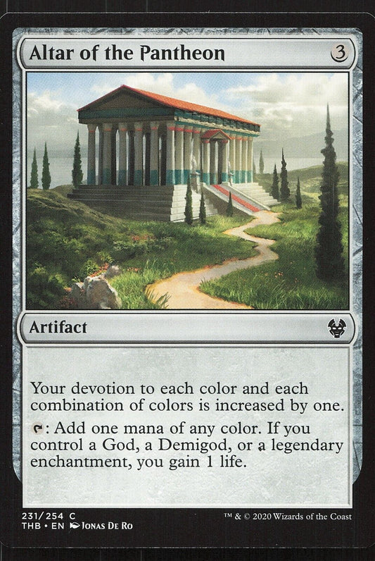 MTG Altar Of The Pantheon 231/254 Theros: Beyond Death Regular Common MP