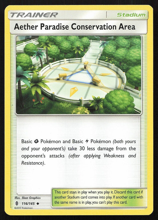 Pokemon TCG - Aether Paradise Conservation Area - 116/145 - Guardians Rising MP